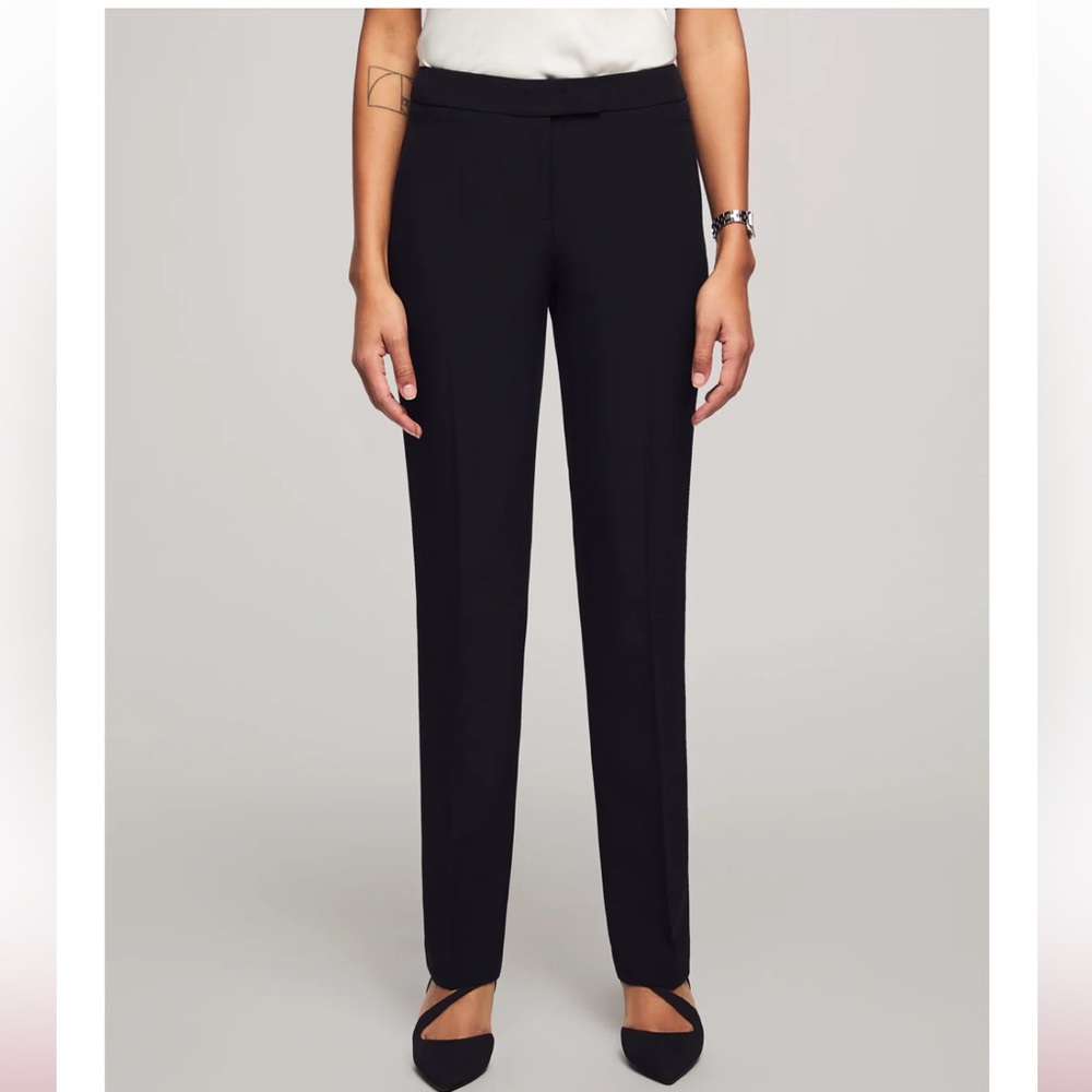 Anne Klein Dark Gray Work Slacks Dress Pants size 2 - Picture 1 of 11